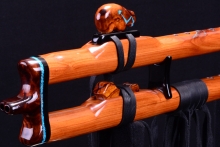 Utah Juniper Native American Flute, Minor, Mid A-4, #H10Ca